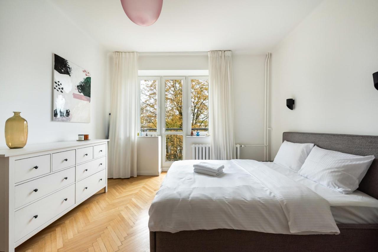 ורשה Plac Wilsona Comfy Apartment מראה חיצוני תמונה