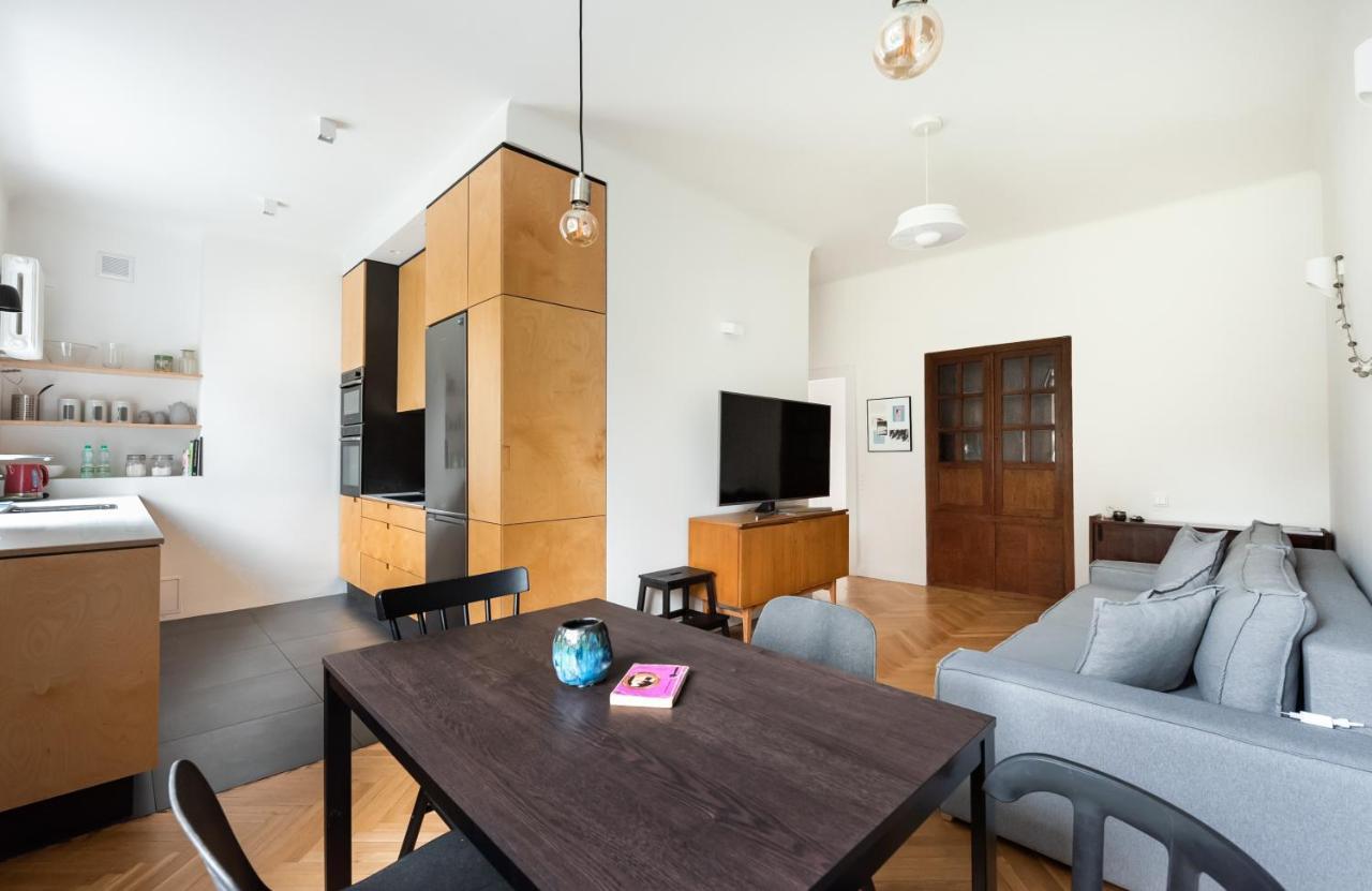 ורשה Plac Wilsona Comfy Apartment מראה חיצוני תמונה